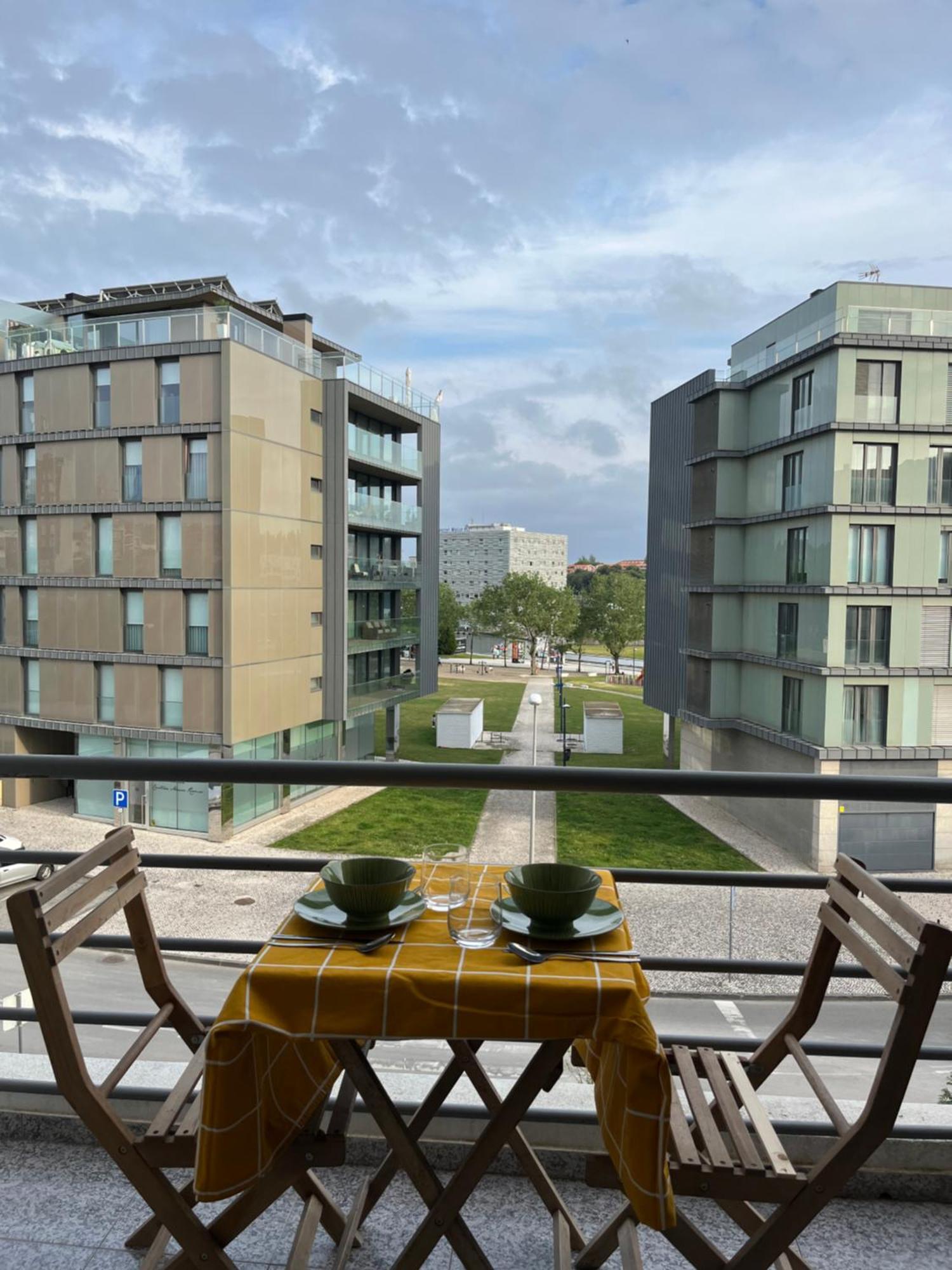 Garden View Premium Apartment Aveiro Esterno foto