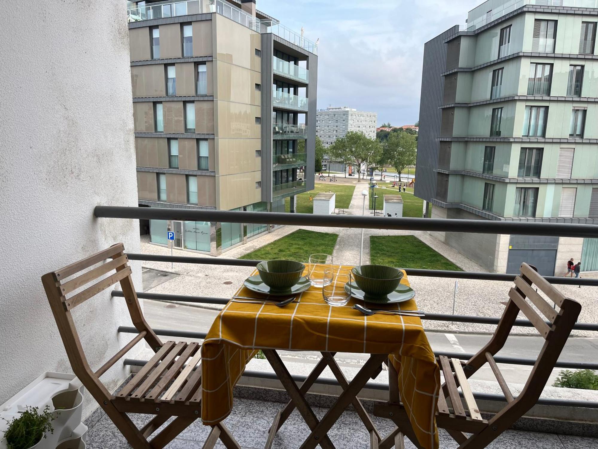 Garden View Premium Apartment Aveiro Esterno foto